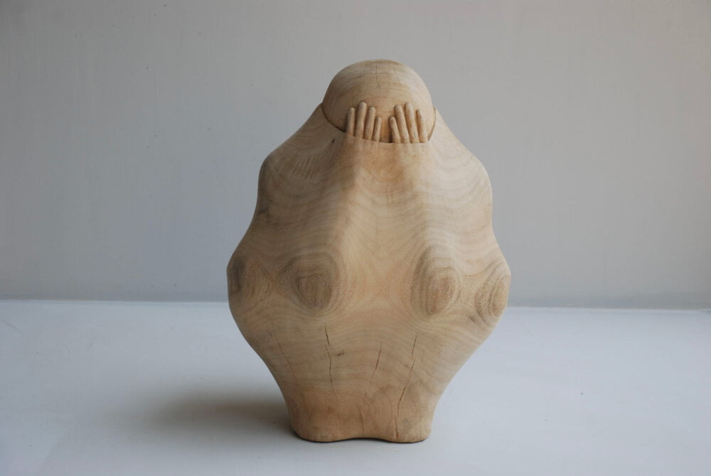 Amazing Carved Wood Sculptures That Look Like People And Objects Are Trapped Inside By Tung Ming Chin 3