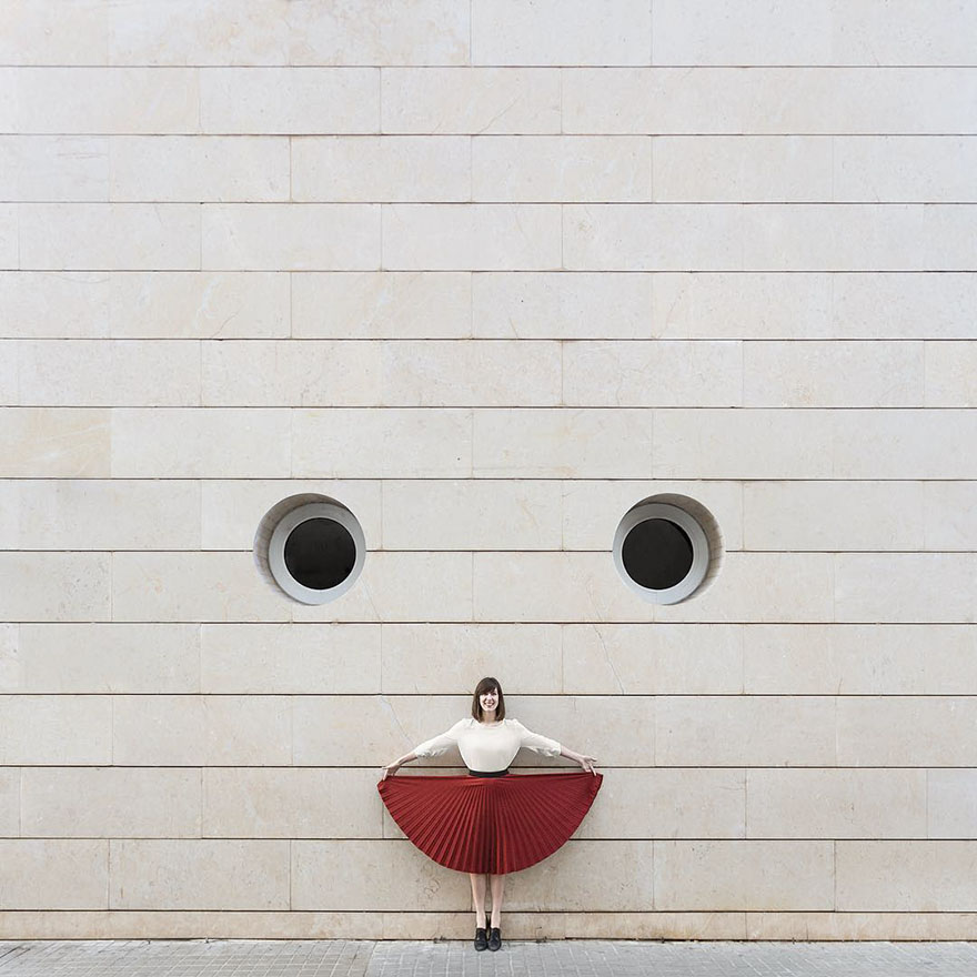 Adorable Pictures Of Two Spanish Photographers Playing With The Geometry And Colors Of Buildings By Anna Devis And Daniel Rueda 1