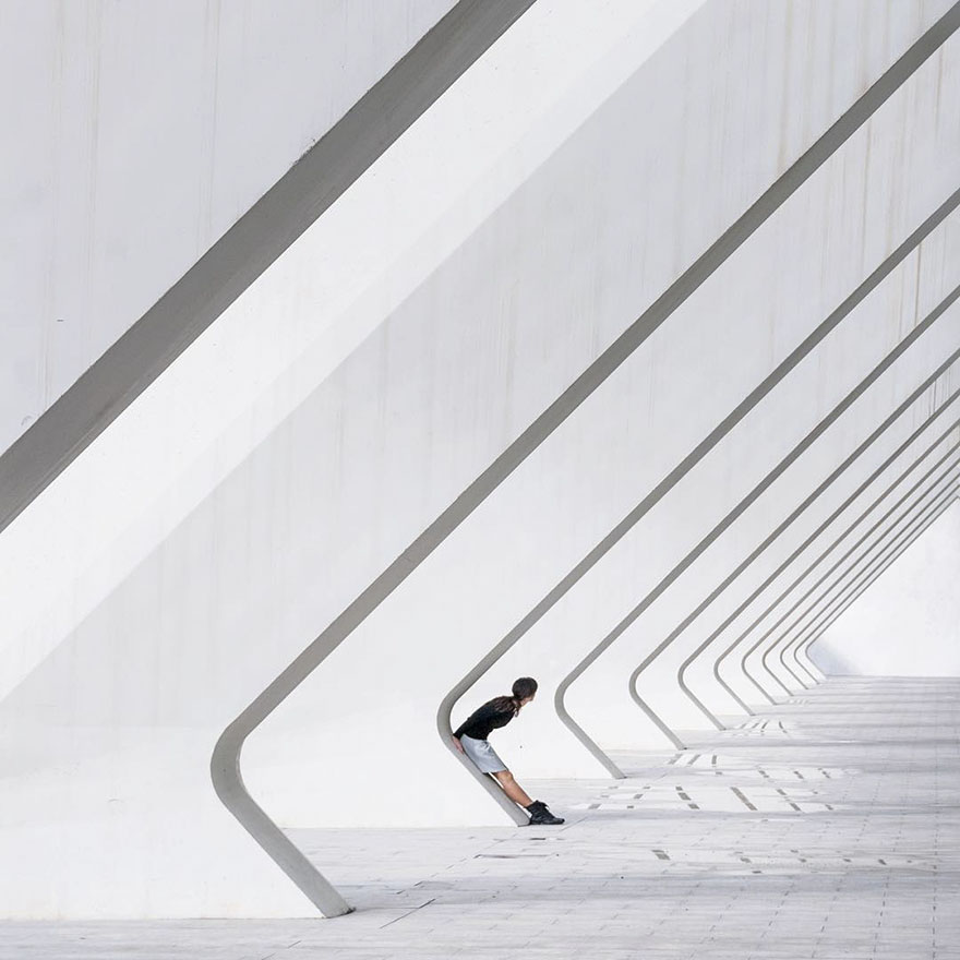 Adorable Pictures Of Two Spanish Photographers Playing With The Geometry And Colors Of Buildings By Anna Devis And Daniel Rueda 12
