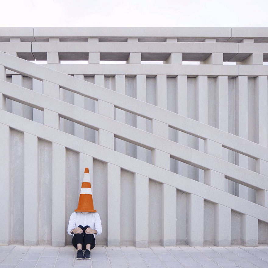 Adorable Pictures Of Two Spanish Photographers Playing With The Geometry And Colors Of Buildings By Anna Devis And Daniel Rueda 19