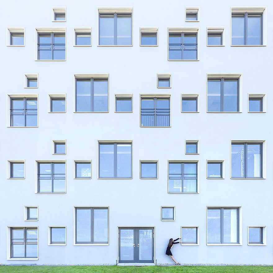 Adorable Pictures Of Two Spanish Photographers Playing With The Geometry And Colors Of Buildings By Anna Devis And Daniel Rueda 8