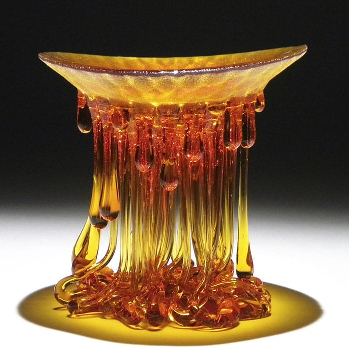 Amazingly Sculptural Jellyfish Dripping Glass Centerpieces By Daniela Forti 15