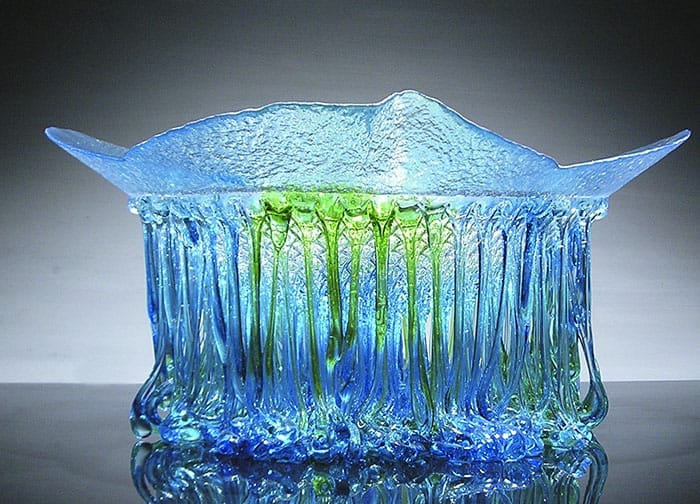 Amazingly Sculptural Jellyfish Dripping Glass Centerpieces By Daniela Forti 16