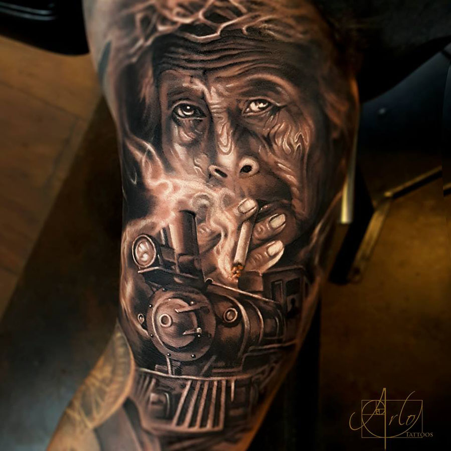 Amazingly Surrealist 3d Tattoos By Arlo Dicristina 10