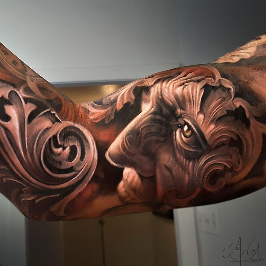 Amazingly Surrealist 3d Tattoos By Arlo Dicristina 15