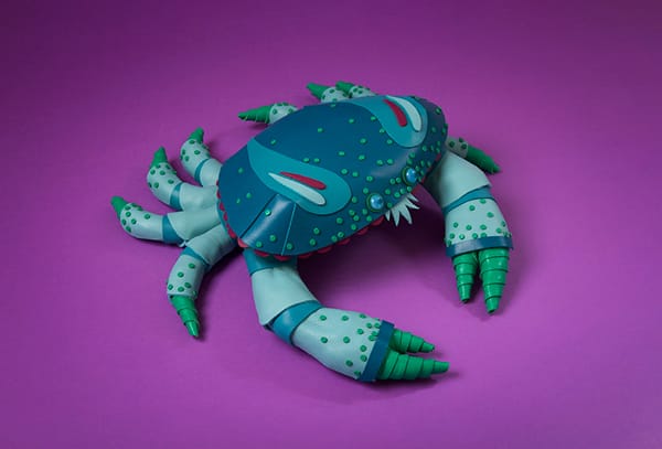 Colorful Sculptures Of Wild Animals Made From Leftover Pieces Of Leather By Lucie Thomas And Thibault Zimmermann 23