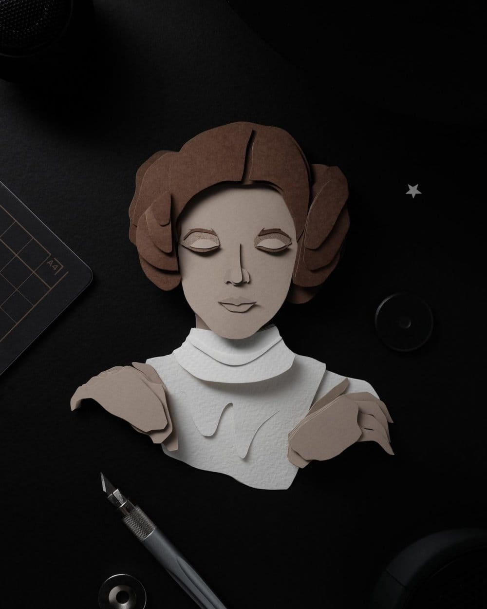 Famous People And Iconic Characters Of Pop Culture In Astonishing Paper Cuttings Of John Ed De Vera 12