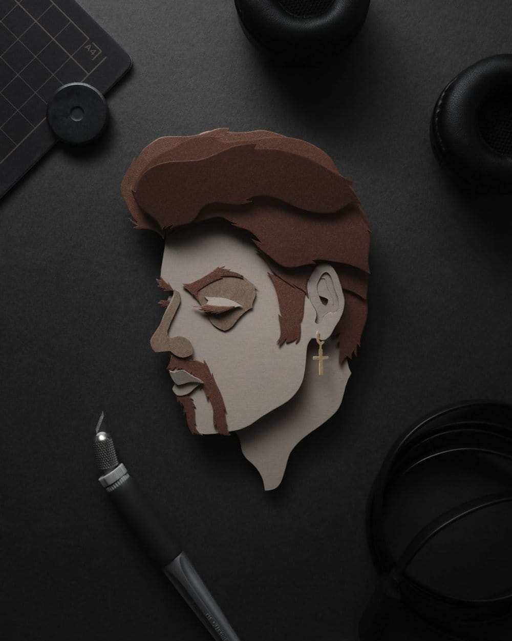 Famous People And Iconic Characters Of Pop Culture In Astonishing Paper Cuttings Of John Ed De Vera 13