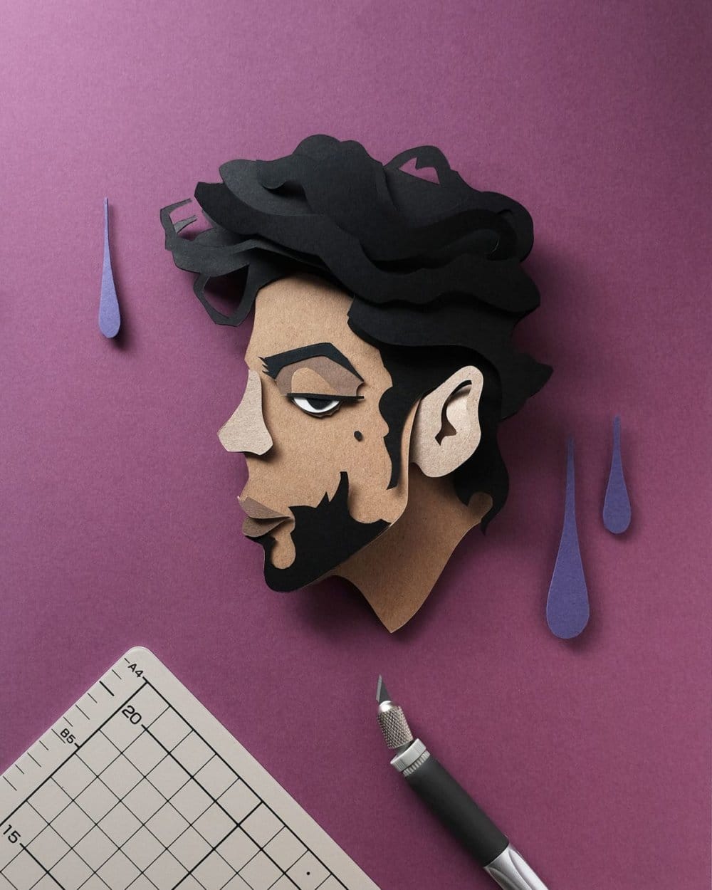 Famous People And Iconic Characters Of Pop Culture In Astonishing Paper Cuttings Of John Ed De Vera 19