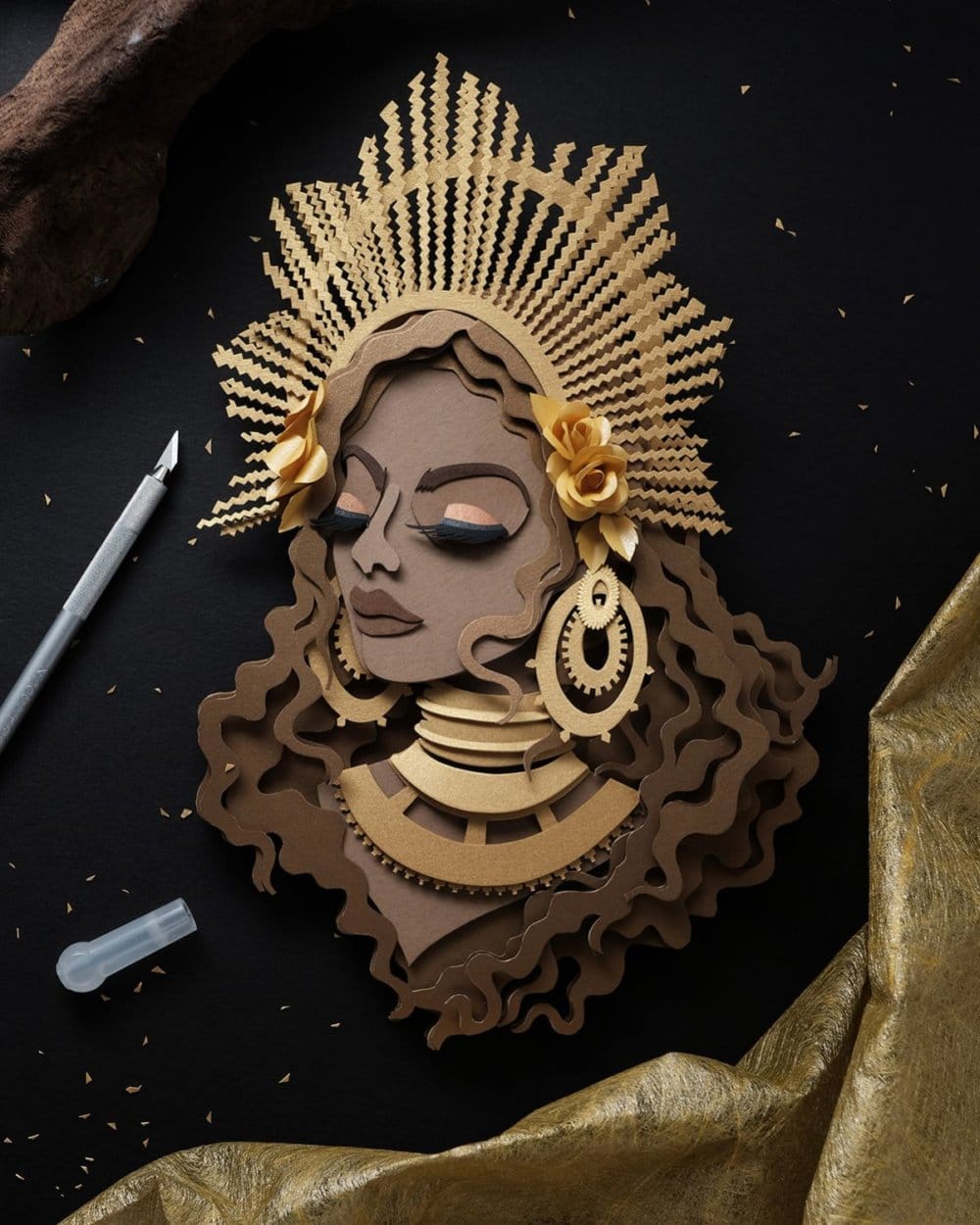 Famous People And Iconic Characters Of Pop Culture In Astonishing Paper Cuttings Of John Ed De Vera 2