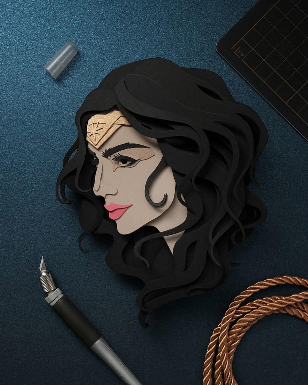 Famous People And Iconic Characters Of Pop Culture In Astonishing Paper Cuttings Of John Ed De Vera 3