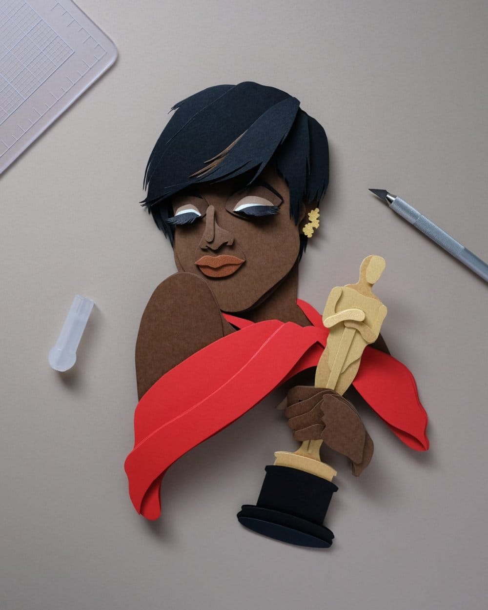 Famous People And Iconic Characters Of Pop Culture In Astonishing Paper Cuttings Of John Ed De Vera 5