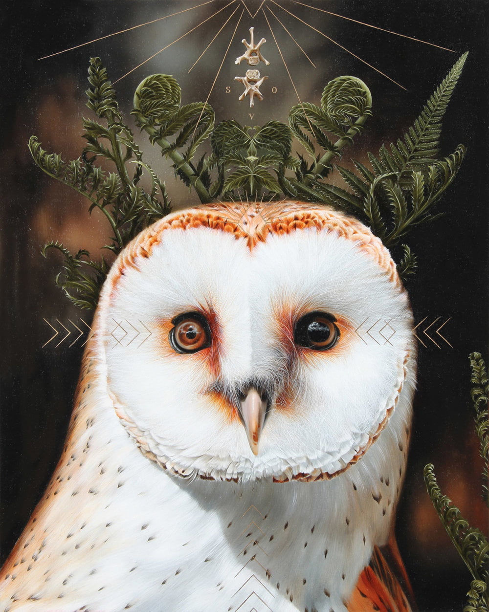 Fauna And Flora Elements Blended Into Surrealist Paintings By Josie Morway 9