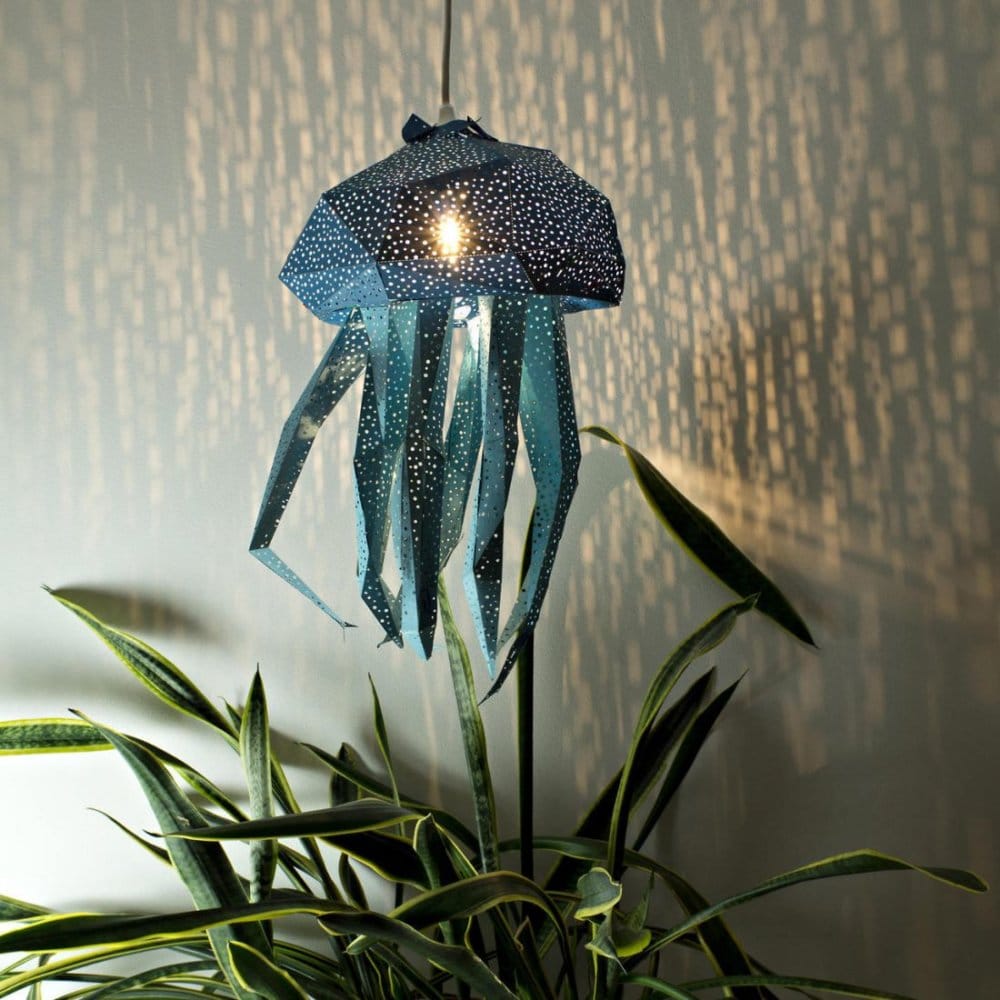 Stunning Pendant Lamps Inspired By Origami And Marine Animals By Vasililights 2