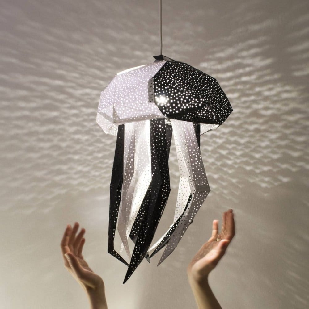 Stunning Pendant Lamps Inspired By Origami And Marine Animals By Vasililights 3