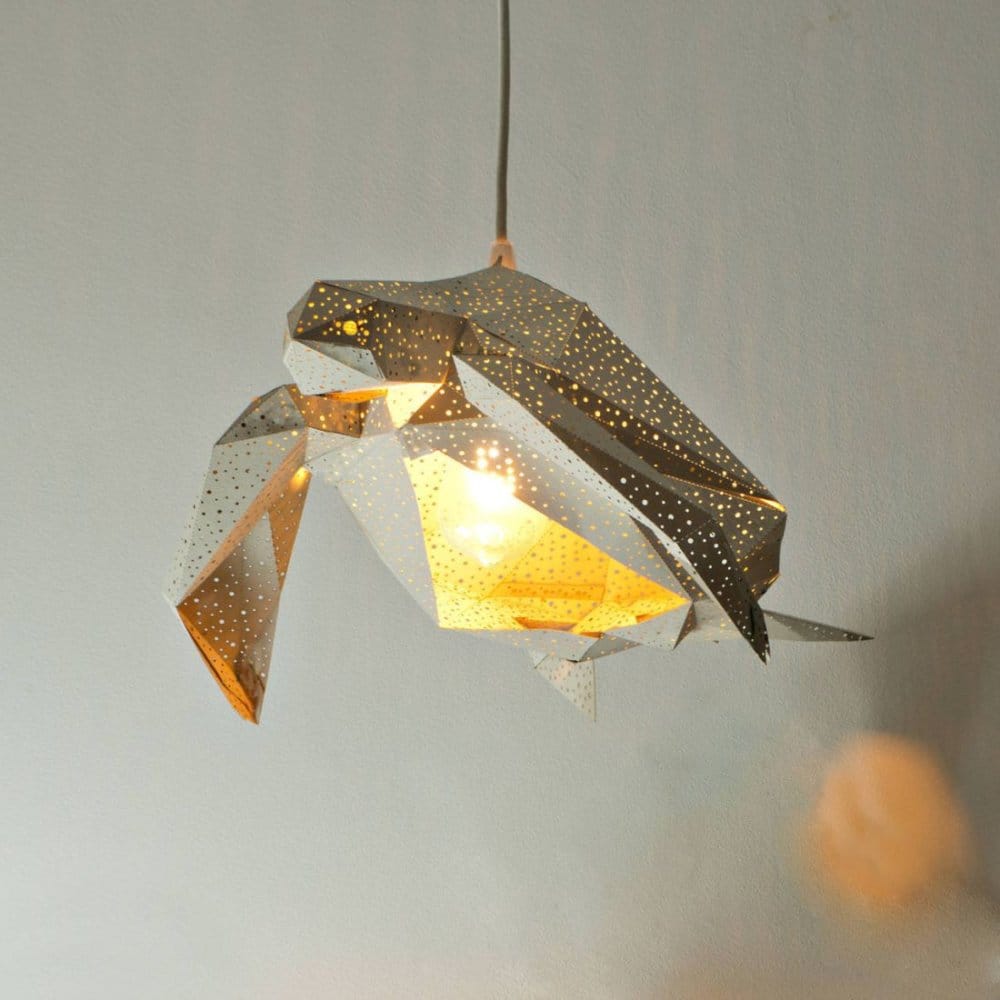 Stunning Pendant Lamps Inspired By Origami And Marine Animals By Vasililights 6