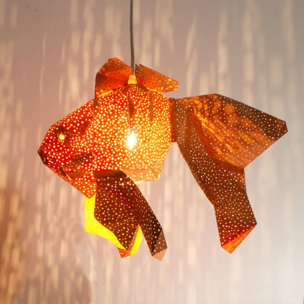 Stunning Pendant Lamps Inspired By Origami And Marine Animals By Vasililights 8