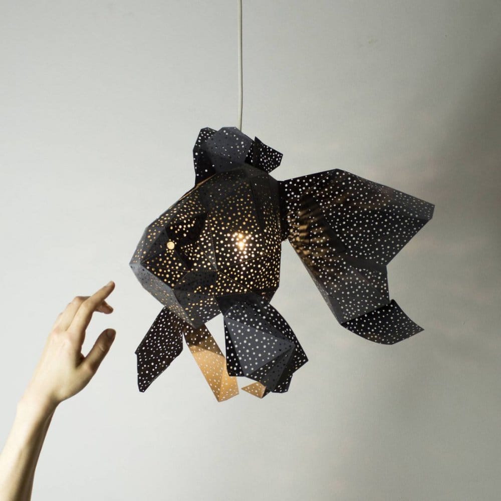 Stunning Pendant Lamps Inspired By Origami And Marine Animals By Vasililights 9