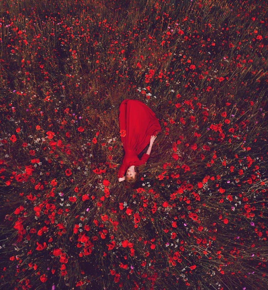 Sublime Photos Of Girls In Ethereal Dresses Against Gorgeous Scenarios Around The World By Kristina Makeeva 13