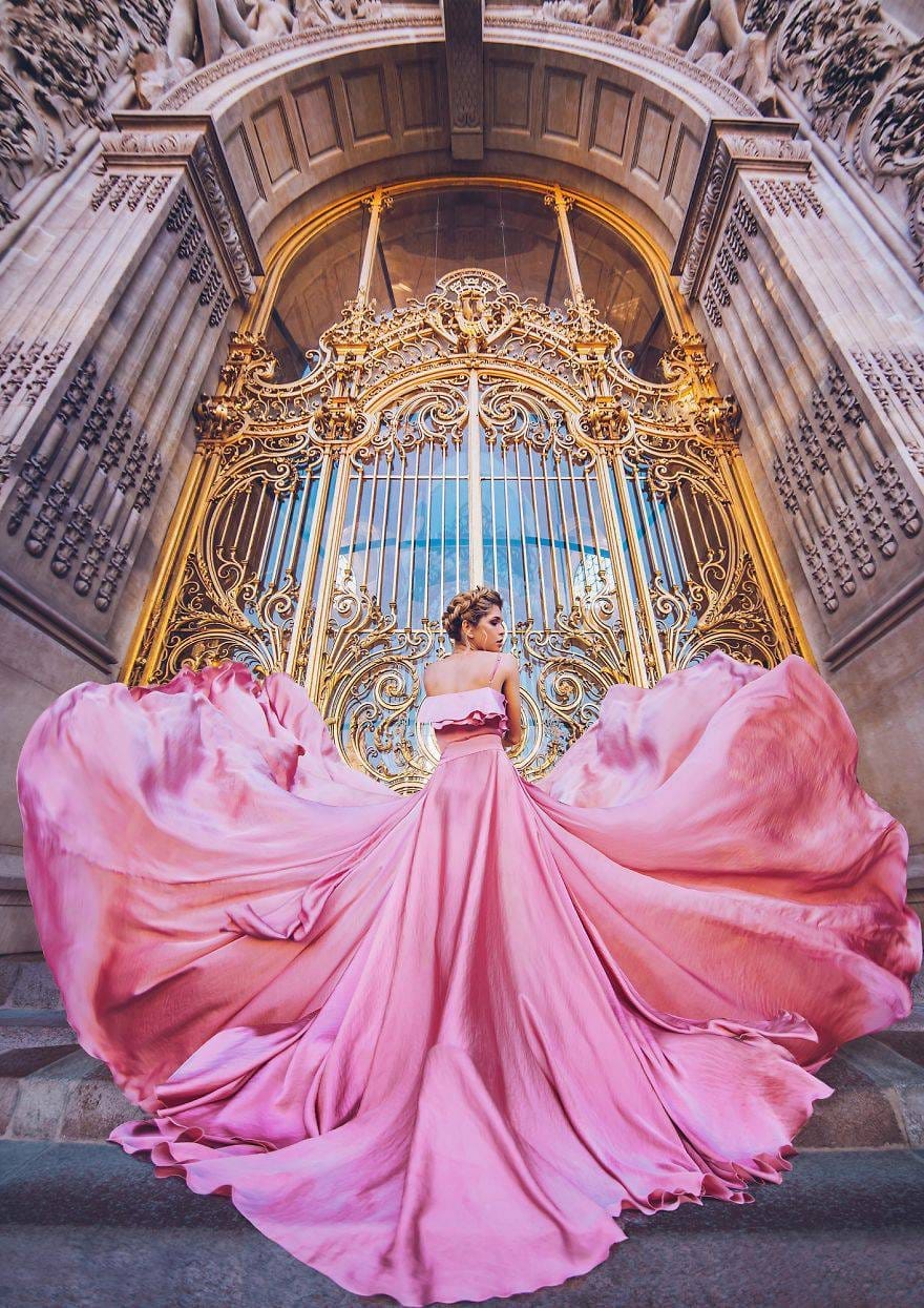 Sublime Photos Of Girls In Ethereal Dresses Against Gorgeous Scenarios Around The World By Kristina Makeeva 3