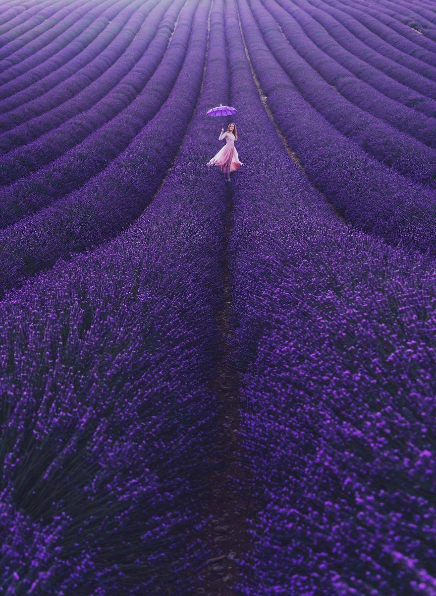 Sublime Photos Of Girls In Ethereal Dresses Against Gorgeous Scenarios Around The World By Kristina Makeeva 5