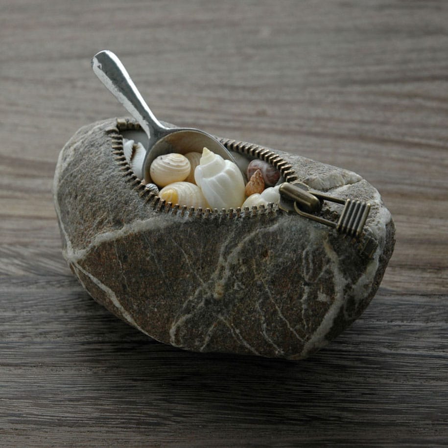 Surprising Intriguing And Funny Stone Sculptures By Hirotoshi Ito 4