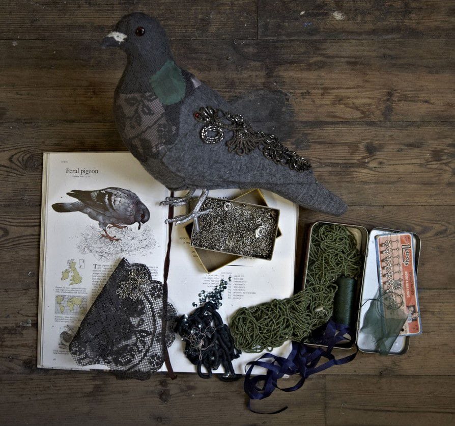 Textile Taxidermy Sculptures Of Animals Made With Antique Fabrics By Donya Coward 21