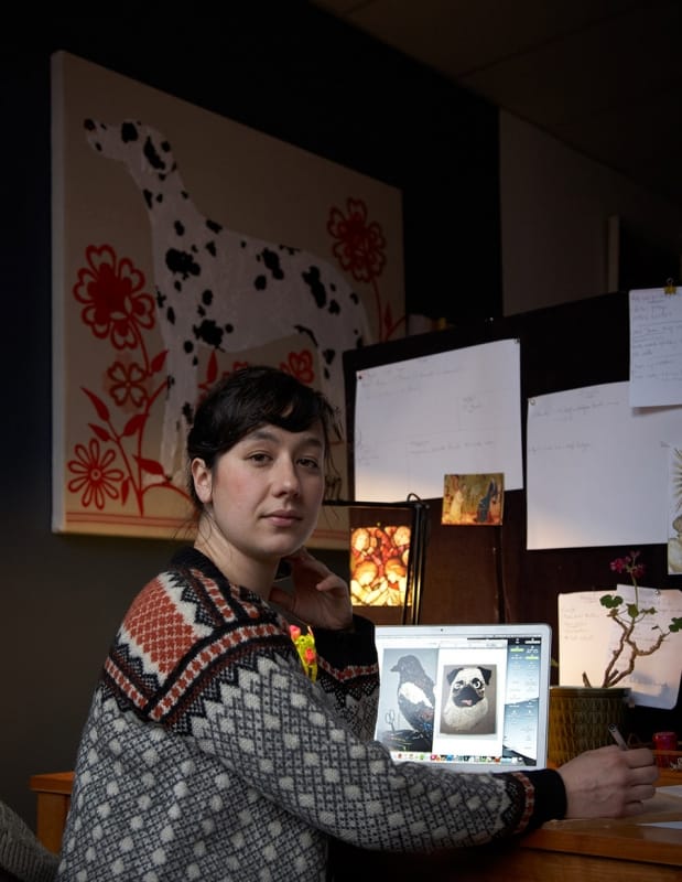 Textile Taxidermy Sculptures Of Animals Made With Antique Fabrics By Donya Coward 28