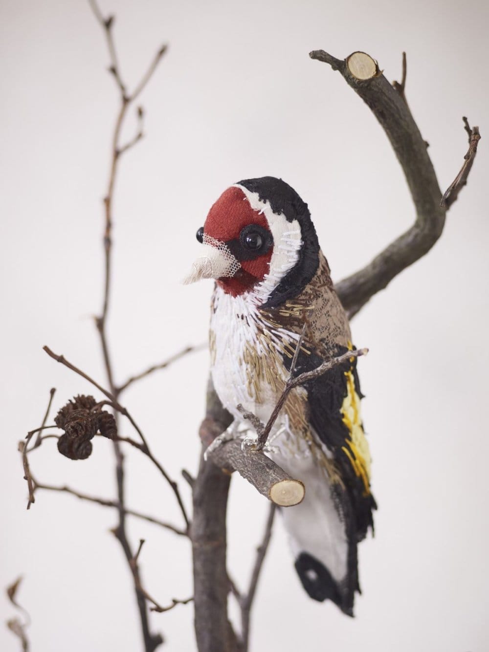Textile Taxidermy Sculptures Of Animals Made With Antique Fabrics By Donya Coward 5