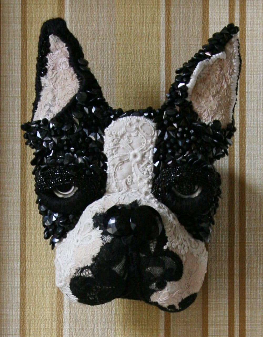 Textile Taxidermy Sculptures Of Animals Made With Antique Fabrics By Donya Coward 6