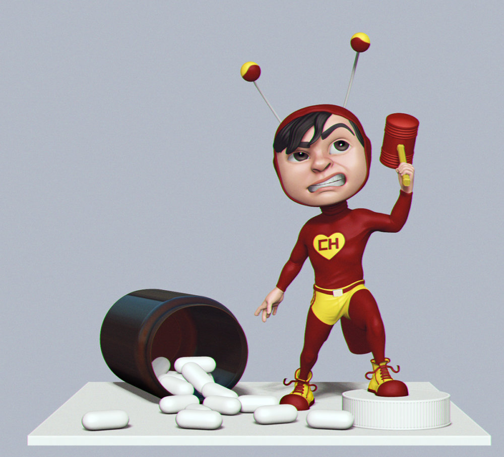 Amazing Digital 3d Pop Culture Characters By Iancarlo Reyes 6