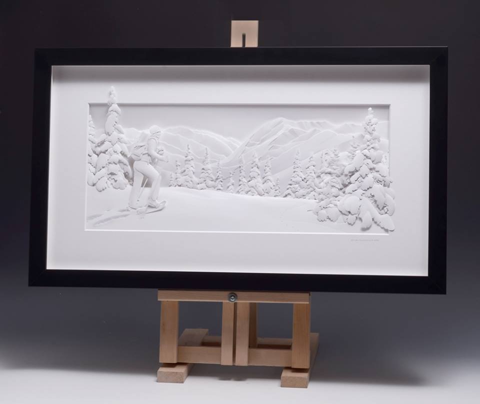 Amazingly Intricate Paper Sculptures Of Animals And Natural Landscapes By Calvin Nicholls 10