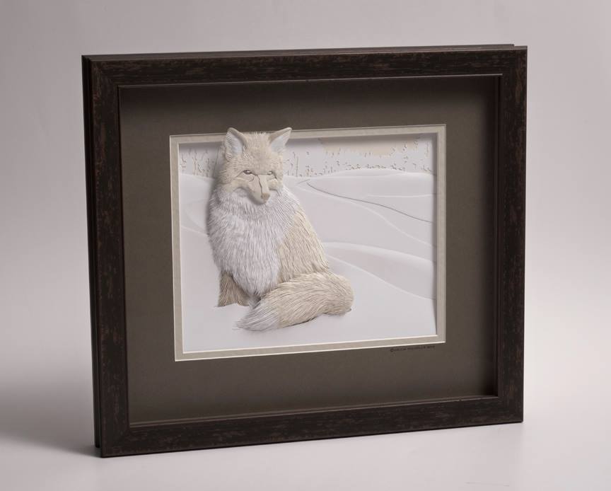 Amazingly Intricate Paper Sculptures Of Animals And Natural Landscapes By Calvin Nicholls 28