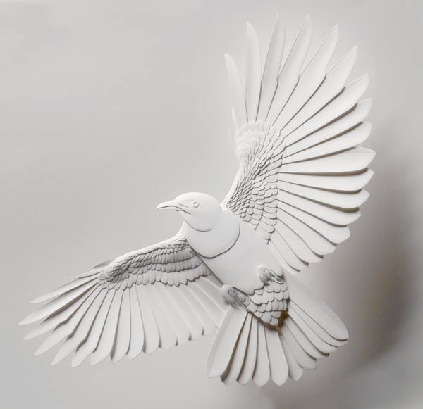 Amazingly Intricate Paper Sculptures Of Animals And Natural Landscapes By Calvin Nicholls 34