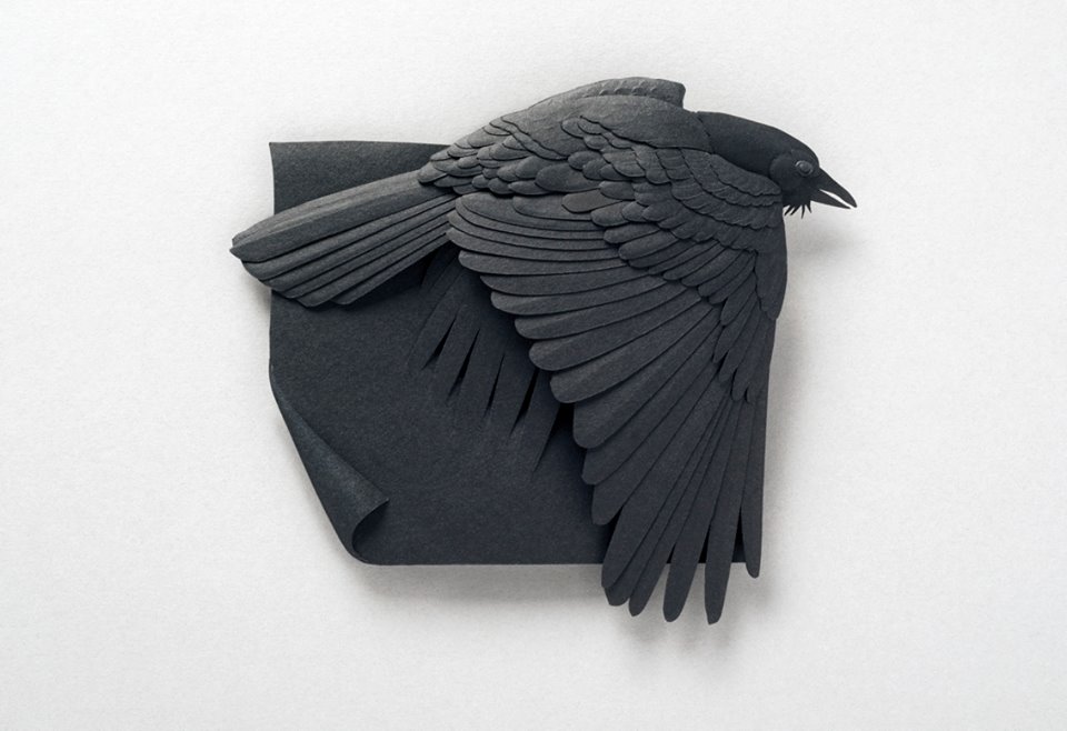 Amazingly Intricate Paper Sculptures Of Animals And Natural Landscapes By Calvin Nicholls 39