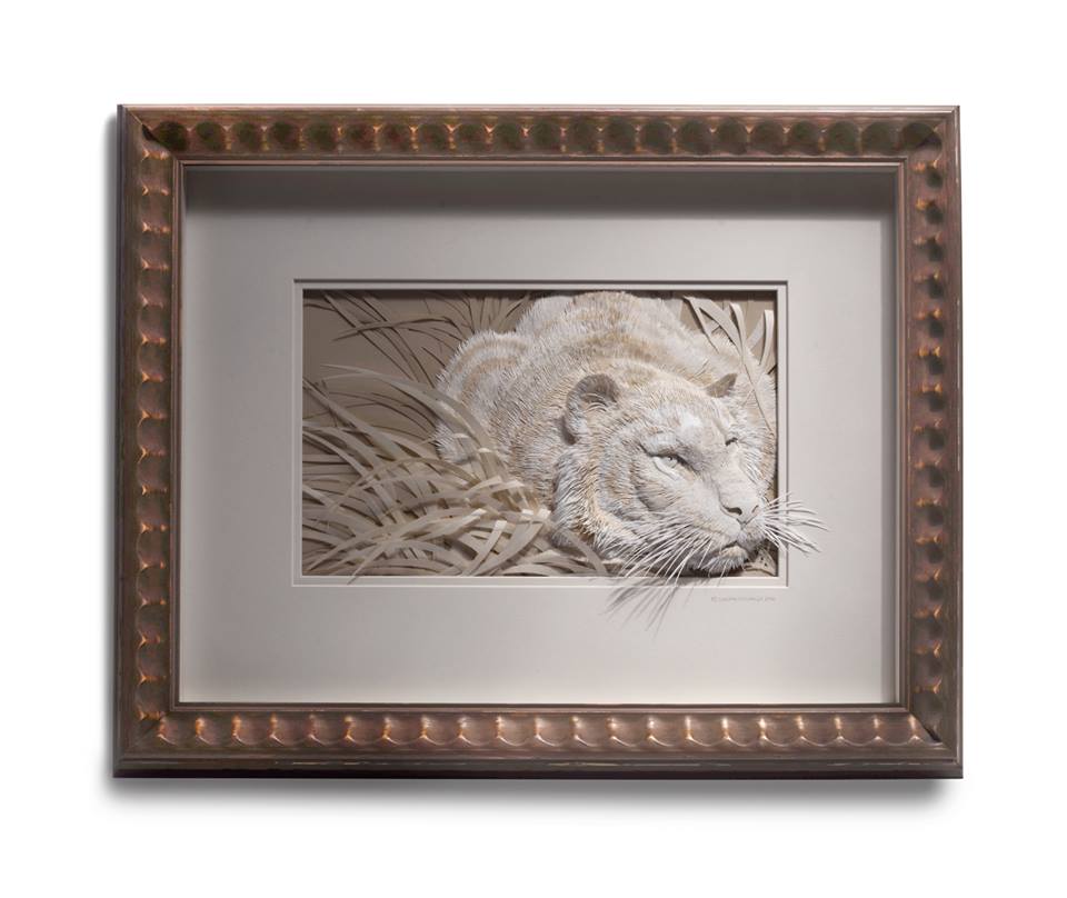 Amazingly Intricate Paper Sculptures Of Animals And Natural Landscapes By Calvin Nicholls 6