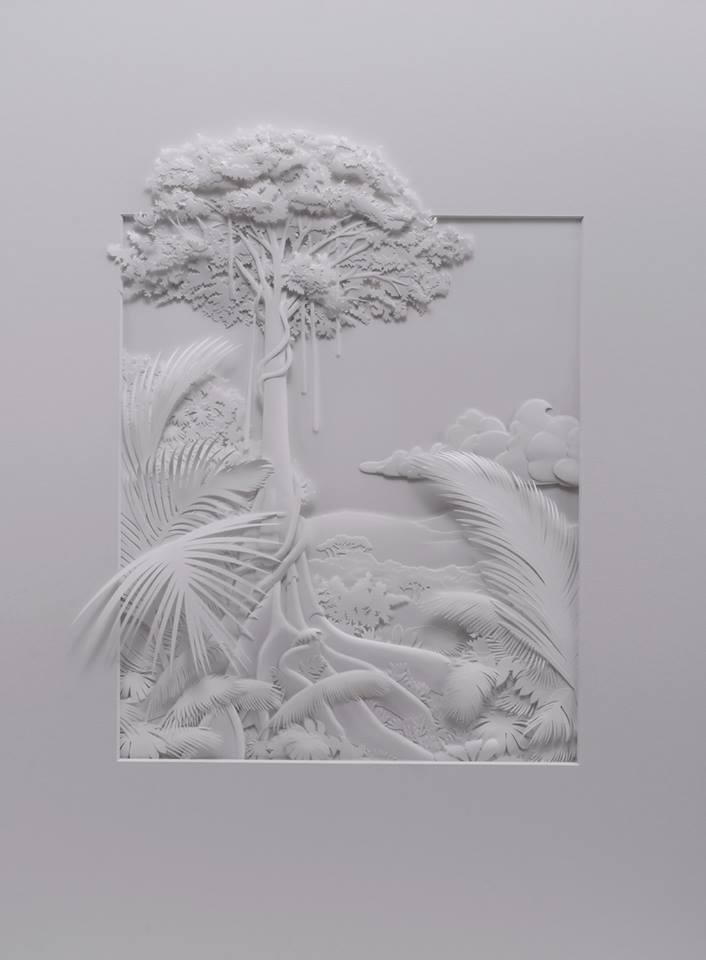 Amazingly Intricate Paper Sculptures Of Animals And Natural Landscapes By Calvin Nicholls 8