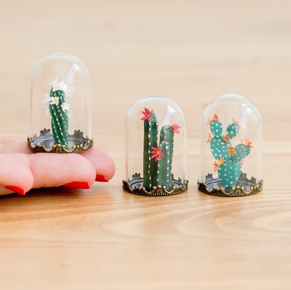 Cute Paper Plants In Miniature By Raya Sader Bujana 5