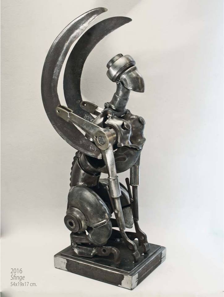 Formidable Scrap Metal Sculptures By Patrick Alo 5