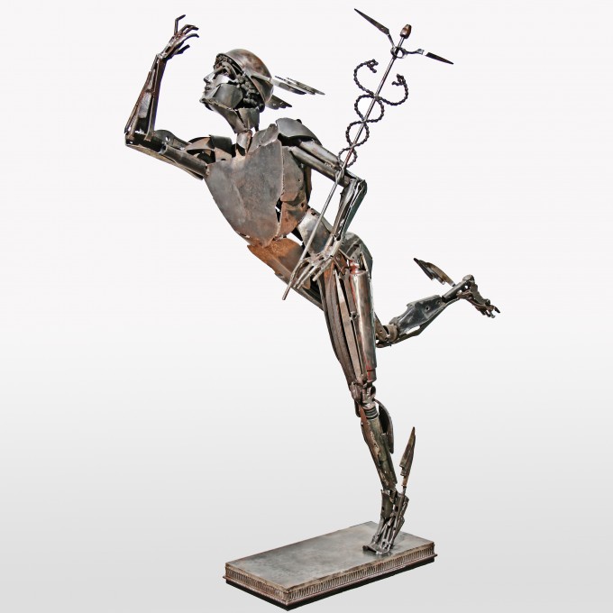 Formidable Scrap Metal Sculptures By Patrick Alo 6