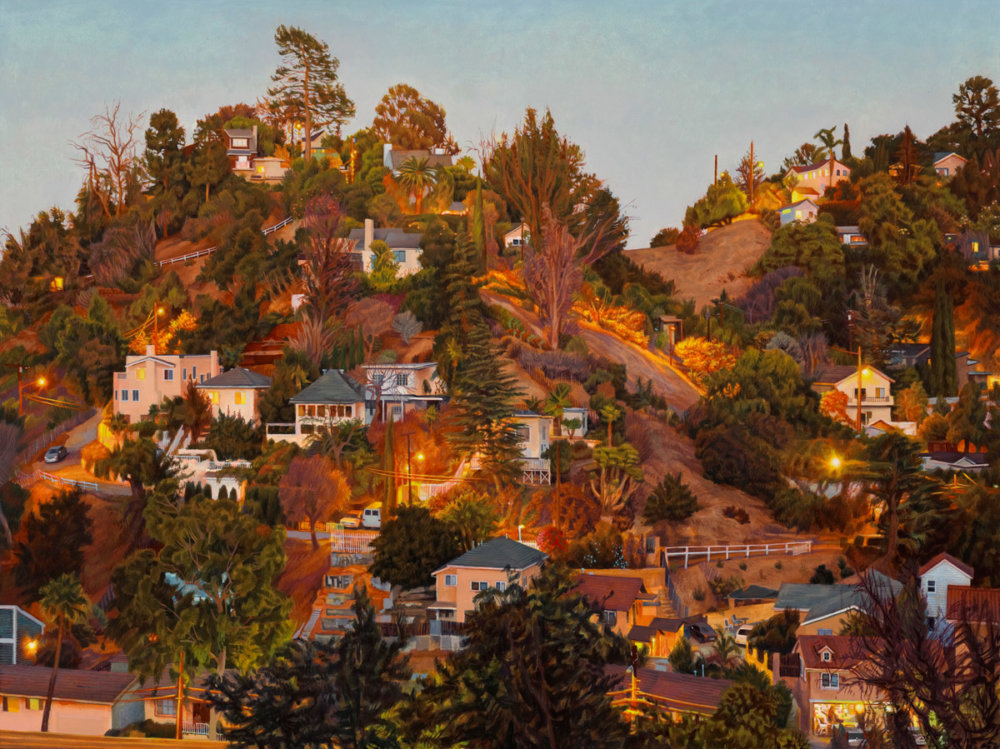 Lush Hyper Realistic Urban Landscape Paintings By Seth Armstrong 12