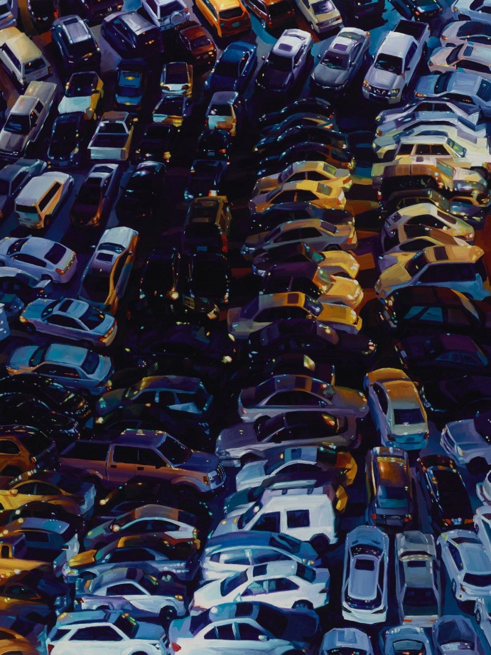 Lush Hyper Realistic Urban Landscape Paintings By Seth Armstrong 16