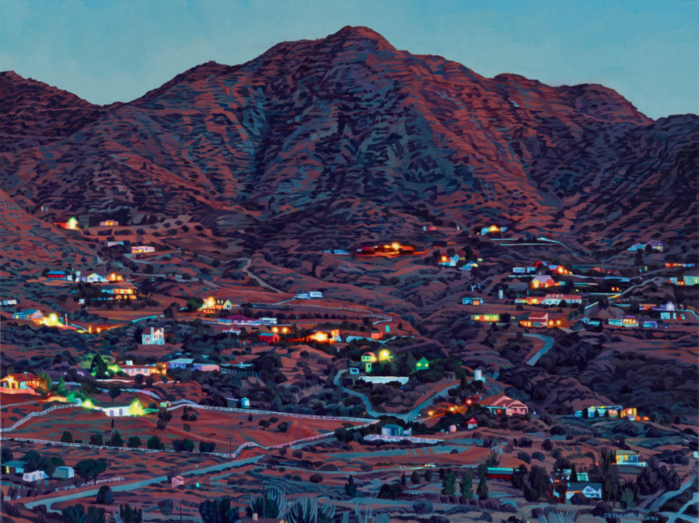 Lush Hyper Realistic Urban Landscape Paintings By Seth Armstrong 3