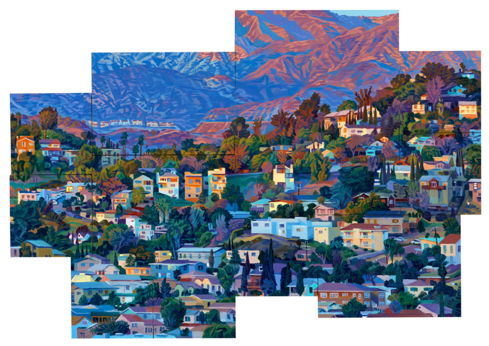 Lush Hyper Realistic Urban Landscape Paintings By Seth Armstrong 4