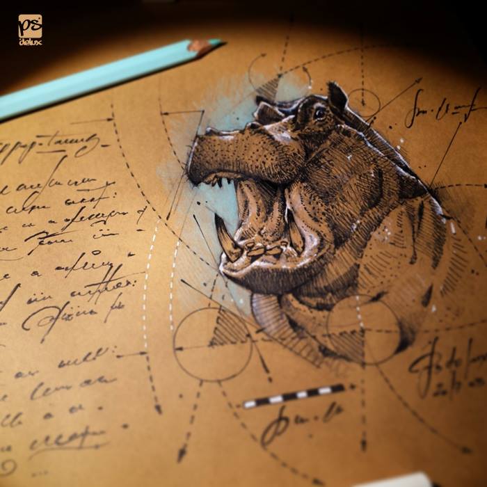 Marvelous Drawings And Sketches Made By A Mysterious Hungarian Artist 14