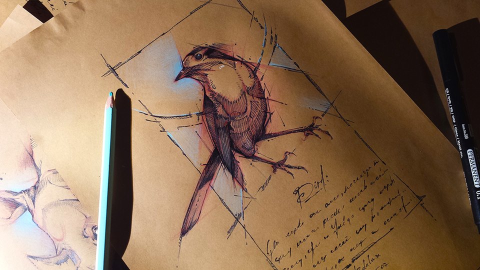 Marvelous Drawings And Sketches Made By A Mysterious Hungarian Artist 8