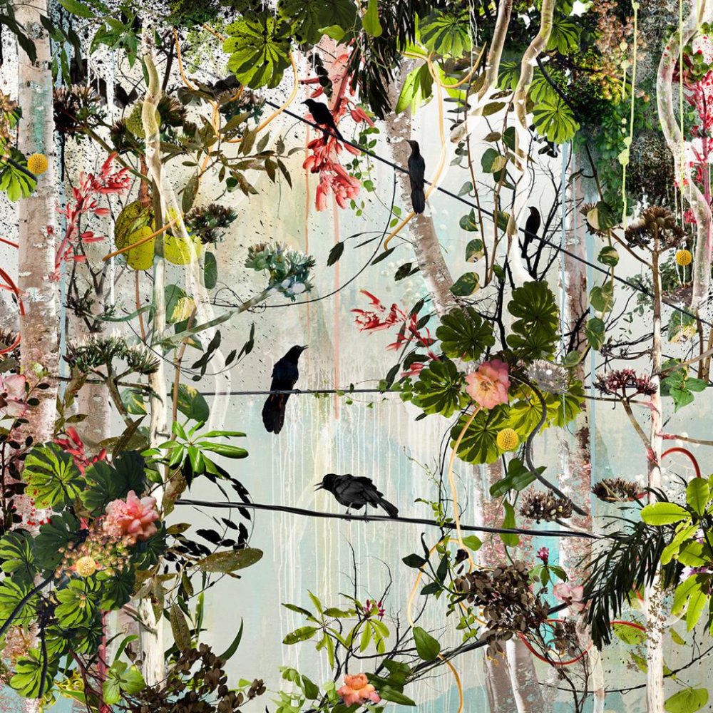 Paradisaical Digital Hypercollages By Ysabel Lemay 4