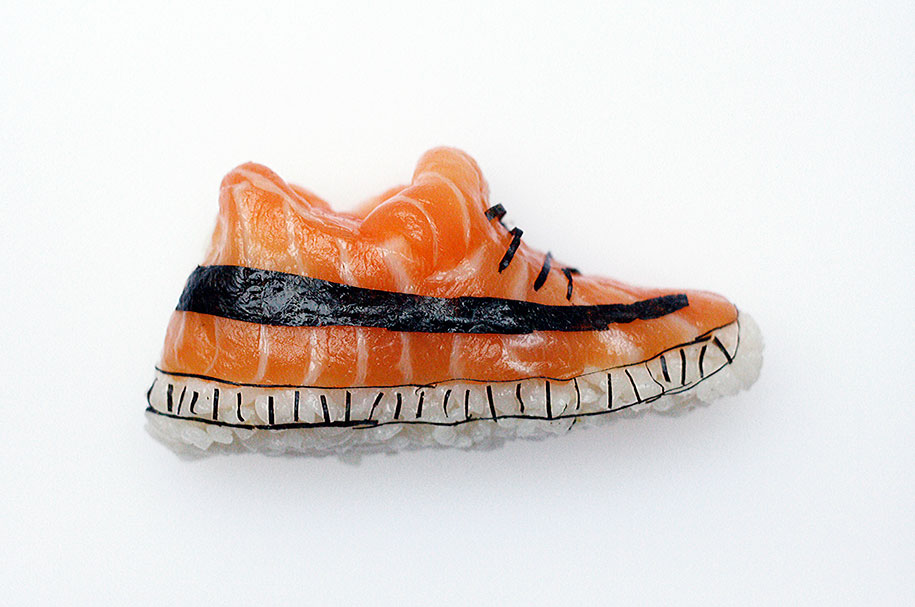 Shoe Shi The Sneakers Made Of Sushi By Yujia Hu 3