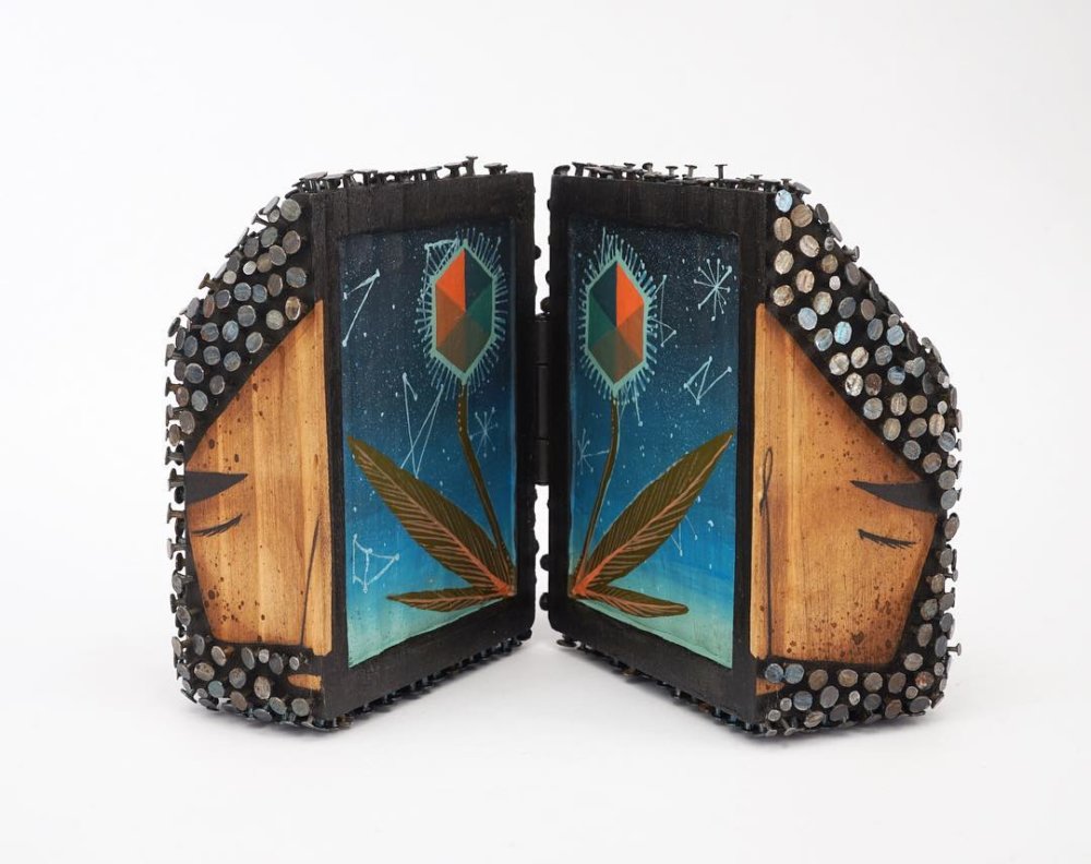 Stunningly Figurative Wood Sculptures Pierced With Hundreds Of Nails By Jaime Molina 18