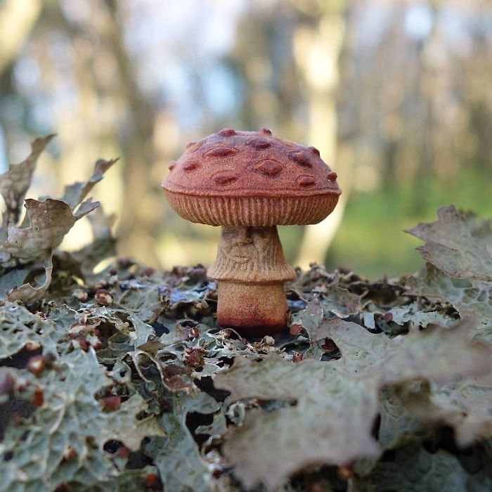 Superb Figurative Sculptures Made From Avocado Pits By Jan Campbell 11